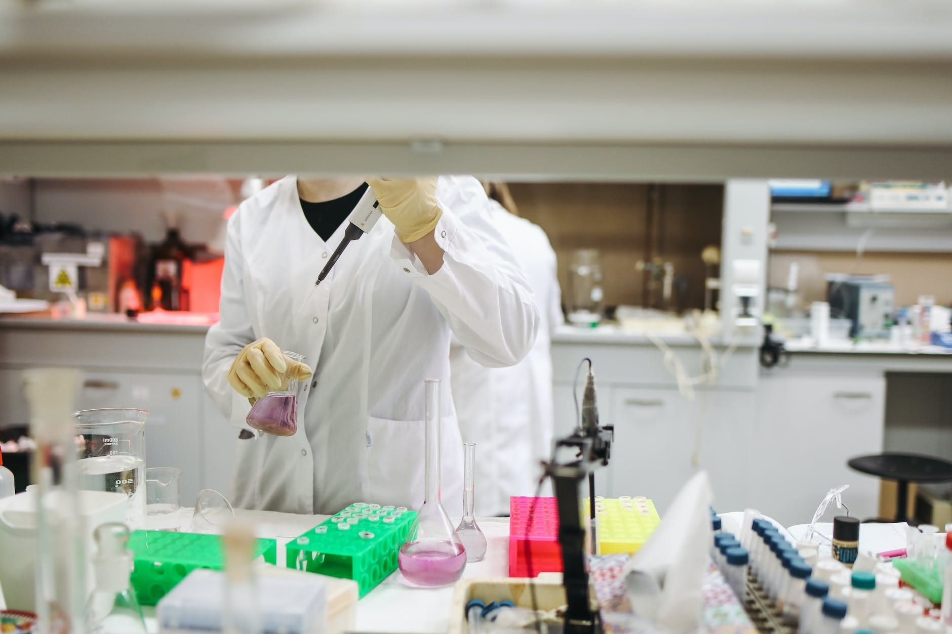scientist in laboratory